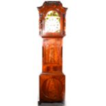 An early Victorian mahogany Yorkshire type longcase clock