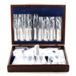 A Canteen of modern silver-plated cutlery by Butler of Sheffield.