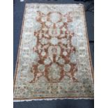 A small Persian pattern rug