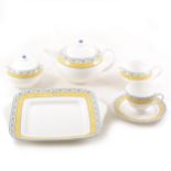 A Wedgwood tea service, Mistral pattern