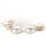 A Royal Worcester part tea and dinner service, Avalon pattern, etc