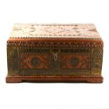 An Eastern hardwood casket