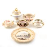 A quantity of 19th century British ceramics