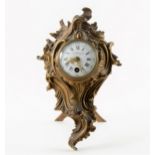 A Rococo style gilt metal strut clock, signed Balthazar à Paris