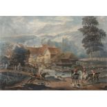 After Dean Wolstonholme, Hertfordshire: Village Scenery, set of four sporti