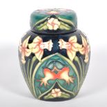 A Moorcroft Pottery ginger jar and cover, 1997