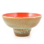 A 'Delphis' ware footed bowl by Poole Pottery