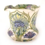 William Moorcroft, a 'Cornflower' jardiniere, circa 1913