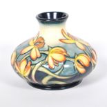 A Moorcroft Pottery vase, 'Celandine' design by Emma Bossons