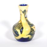 A Moorcroft Pottery trial vase, 'Rarotonga Lizard'