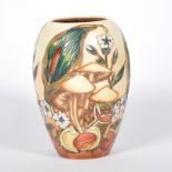 A Moorcroft Pottery vase, ' Underwood' designed by Debbie Hancock for Macintyre