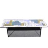 John Piper for Terence Conran, a 'London Skyline' coffee table, 1950s