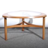 A 1960's teak coffee table by Nathan