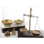 A set of platform scales, Arnell & Sons,