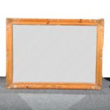 Rectangular wall mirror,