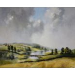 David Weston, A View from Mill Farm,