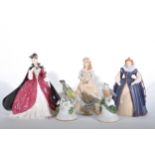 A Royal Worcester figure, The Dance of Time, 23cm