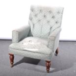 Victorian easy chair,