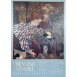 Beyond the Easel, an Exhibition poster for post impressionists, Art Institu