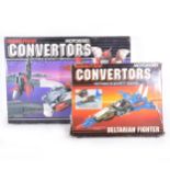 Convertors by Grandstand; two sets including Omegatron and Dettarian Figher, both boxed