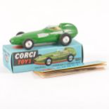 Corgi Toys; no.50 Vanwall Formula 1 Grand prix car, in original box with booklet.
