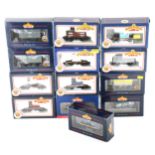 Thirteen Bachmann OO gauge model railway wagons, all boxed.