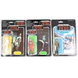 Three Star Wars figures