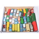 Dinky and Corgi Toys; one tray of approximately 36 die-cast loose examples