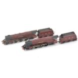 Two Hornby Dublo OO gauge model railway locomotives; LMS 4-6-2 'Duchess of Montrose' and 'Duchess