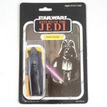 Star Wars figure Darth Vader, Palitoy, sealed in original Return of the Jedi blister pack box,