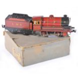 Bing Germany O gauge locomotive; clock-work LMS red, no.4429