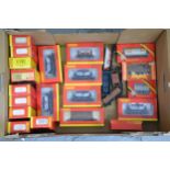 Hornby OO gauge model railway wagons; twenty-four mostly boxed.