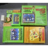 Subbuteo; a good collection including Table Soccer World Cup Edition set etc.