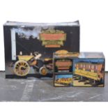 Hornby Railways 3.5inch gauge Stephensons Rocket live steam model set and coach