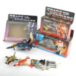 Transformers: G1 original Hasbro, three boxed and loose parts