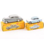 Two Dinky Toys; no.150 Rolls-Royce Silver Wraith, no.189 Triumph Herald, both in original boxes.