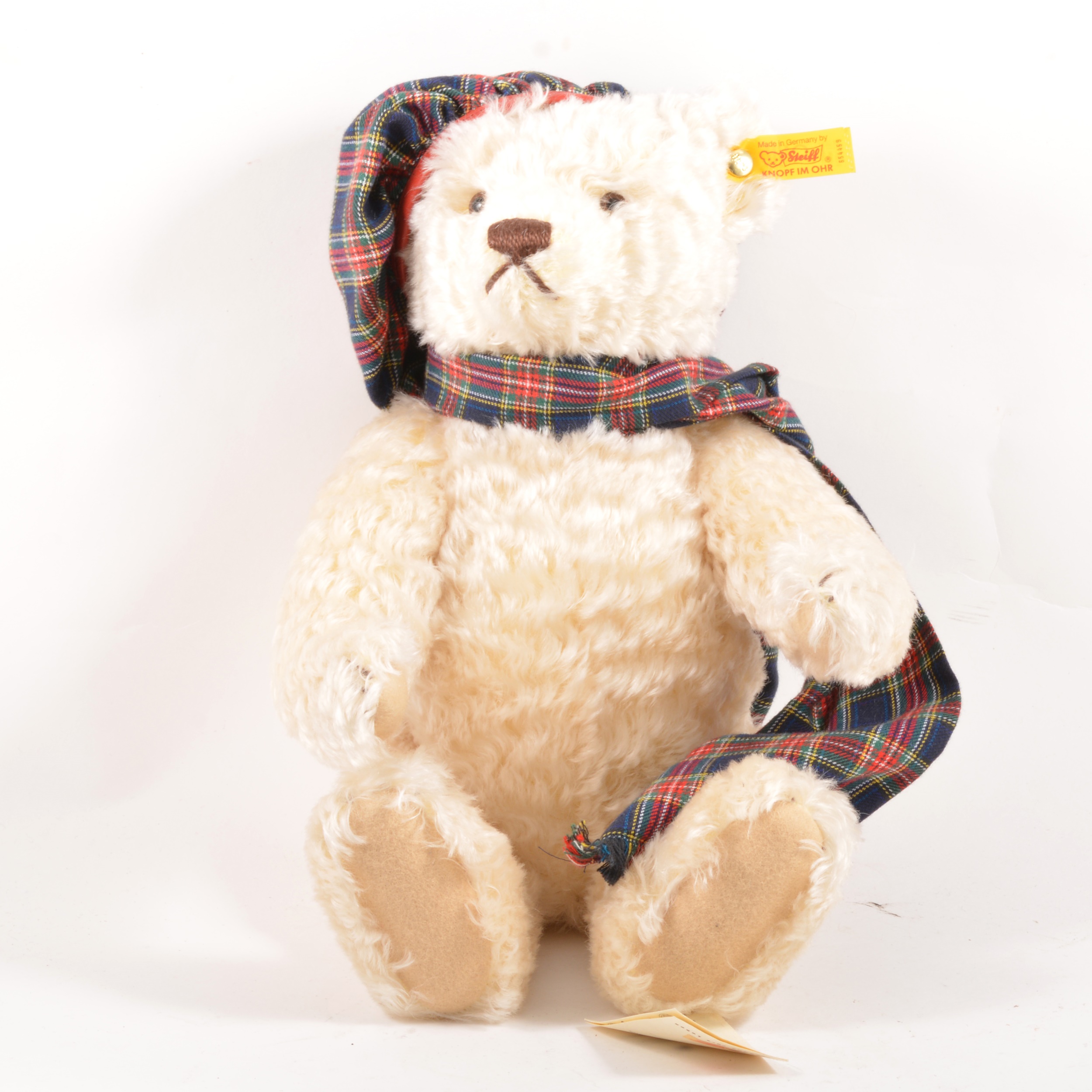 Modern Steiff Teddybar 35, 'Hamish', no.654459, unboxed