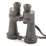 Pair of WWII Barr & Stroud military binoculars,