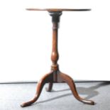Georgian oak tripod table