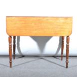 A Victorian mahogany Pembroke table