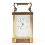 Brass carriage clock