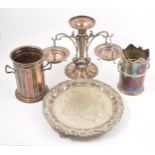 Large collection of silver plated ware
