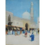 Hans Hansen, The market place Tangiers