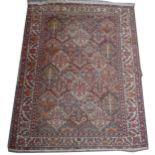 Bokhara rug and another Persian rug