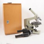 Zenith Biolam 70 Nomo biological microscope, cased