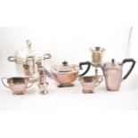 Collection of silver plated wares