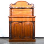 Victorian mahogany chiffonier.