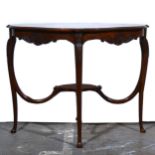 Edwardian mahogany occasional table