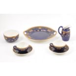 Sarreguemines pottery tea set