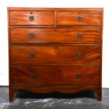 Georgian mahogany chest of drawers